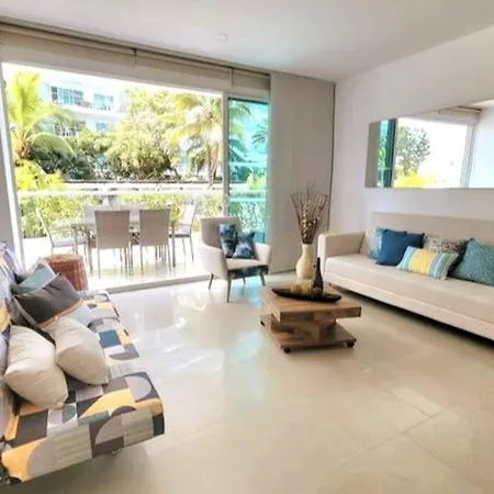 Apartamento Beachfront - Apto De Playa - Morros Iii Cartagena