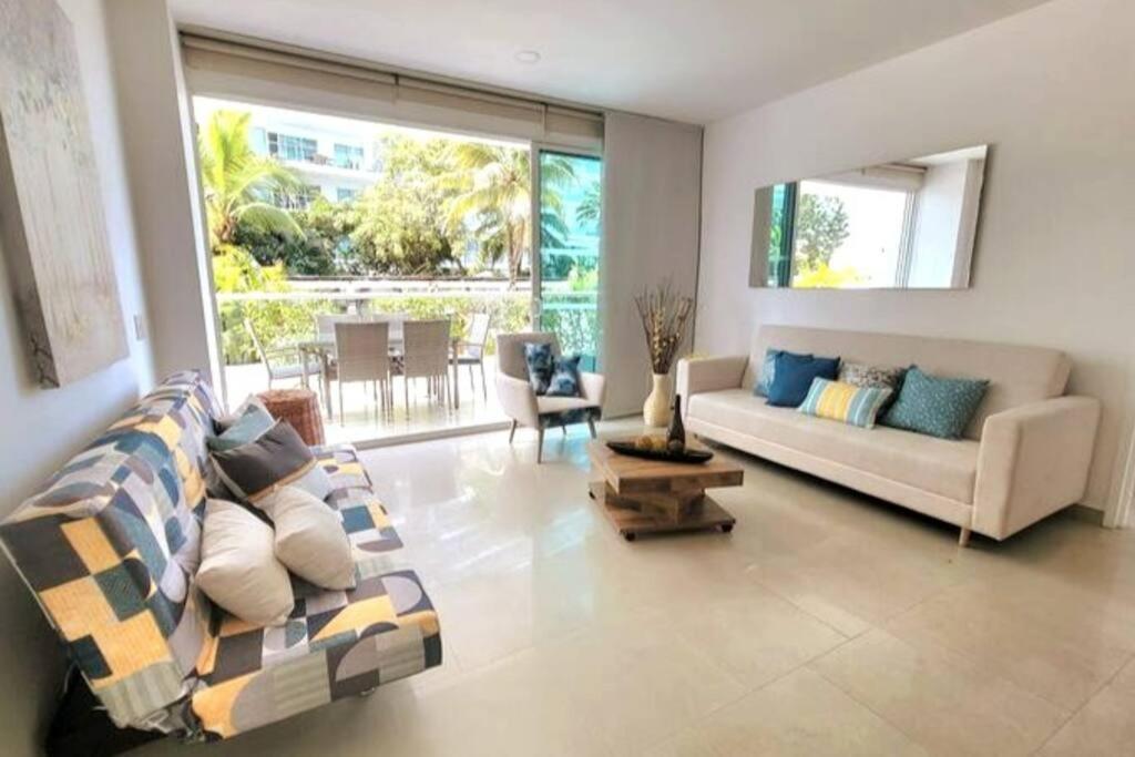 Apartamento Beachfront - Apto De Playa - Morros Iii Cartagena